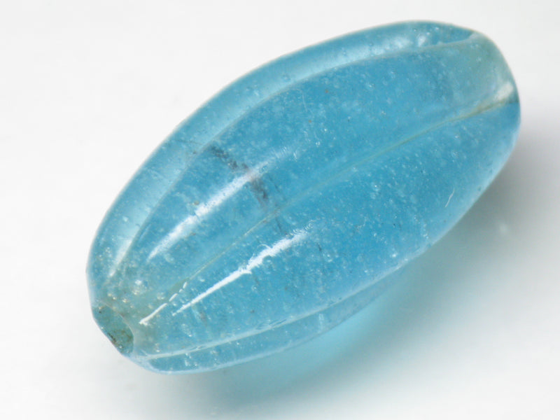 TOKO-BEADS AG099-32S Glass bead 17~19mm AG099-32S 大型ナツメ型ビーズ 17~19mm Asian bead & African bead  Handmade,Lampeork,bead,asia,india,ethnic,parts,accessory,beads とんぼ玉,ビーズ,トンボ玉,アジア,インド,エスニック,手作り,パーツ,アクセサリー