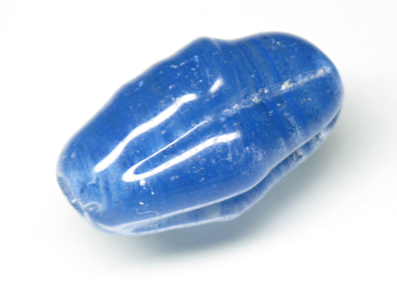 TOKO-BEADS AG099-33S Glass bead 13~15mm AG099-33S 大型ナツメ型ビーズ 13~15mm Asian bead & African bead  Handmade,Lampeork,bead,asia,india,ethnic,parts,accessory,beads とんぼ玉,ビーズ,トンボ玉,アジア,インド,エスニック,手作り,パーツ,アクセサリー