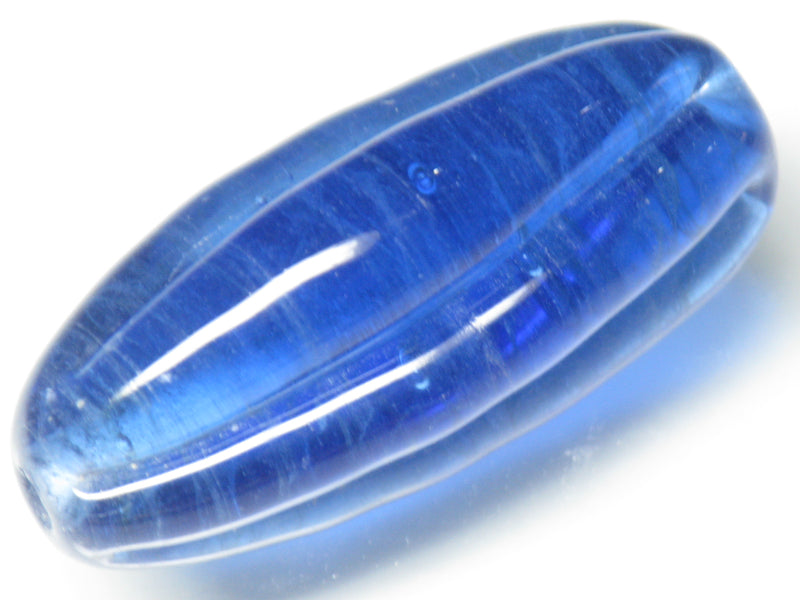 TOKO-BEADS AG099-35S Glass bead 16~17mm AG099-35S 大型ナツメ型ビーズ 16~17mm Asian bead & African bead  Handmade,Lampeork,bead,asia,india,ethnic,parts,accessory,beads とんぼ玉,ビーズ,トンボ玉,アジア,インド,エスニック,手作り,パーツ,アクセサリー