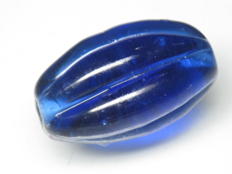 TOKO-BEADS AG099-37S Glass bead 16~18mm AG099-37S 大型ナツメ型ビーズ 16~18mm Asian bead & African bead  Handmade,Lampeork,bead,asia,india,ethnic,parts,accessory,beads とんぼ玉,ビーズ,トンボ玉,アジア,インド,エスニック,手作り,パーツ,アクセサリー