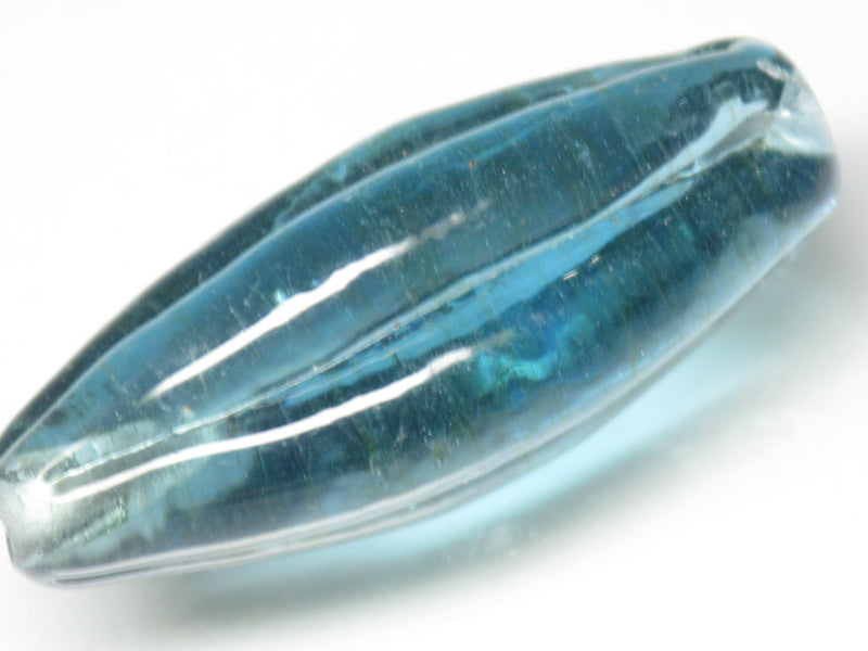 TOKO-BEADS AG099-41S Glass bead 15~16mm AG099-41S 大型ナツメ型ビーズ 15~16mm Asian bead & African bead  Handmade,Lampeork,bead,asia,india,ethnic,parts,accessory,beads とんぼ玉,ビーズ,トンボ玉,アジア,インド,エスニック,手作り,パーツ,アクセサリー