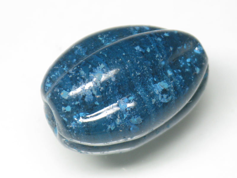 TOKO-BEADS AG099-44S Glass bead 18~19mm AG099-44S 大型ナツメ型ビーズ 18~19mm Asian bead & African bead  Handmade,Lampeork,bead,asia,india,ethnic,parts,accessory,beads とんぼ玉,ビーズ,トンボ玉,アジア,インド,エスニック,手作り,パーツ,アクセサリー