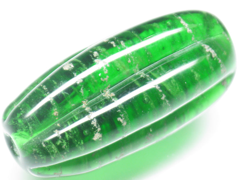 TOKO-BEADS AG099-54S Glass bead 16mm AG099-54S 大型ナツメ型ビーズ 16mm Asian bead & African bead  Handmade,Lampeork,bead,asia,india,ethnic,parts,accessory,beads とんぼ玉,ビーズ,トンボ玉,アジア,インド,エスニック,手作り,パーツ,アクセサリー