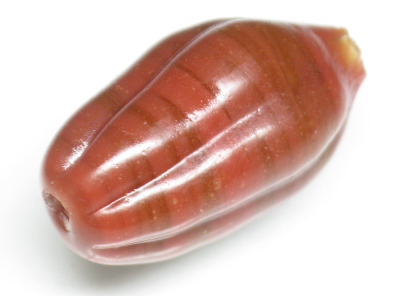 TOKO-BEADS AG099-55S Glass bead 16mm AG099-55S 大型ナツメ型ビーズ 16mm Asian bead & African bead  Handmade,Lampeork,bead,asia,india,ethnic,parts,accessory,beads とんぼ玉,ビーズ,トンボ玉,アジア,インド,エスニック,手作り,パーツ,アクセサリー