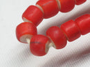 TOKO-BEADS | TOKO-BEADS |AG100-01N ホワイトハートビーズ（連のみ） 4~6mm | TOKO-BEADS |AG100-01N White Heart bead (strand) 4~6mm Asian bead & African bead  Handmade,Lampeork,bead,asia,india,ethnic,parts,accessory,beads とんぼ玉,ビーズ,トンボ玉,アジア,インド,エスニック,手作り,パーツ,アクセサリー