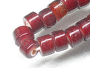 TOKO-BEADS | TOKO-BEADS |AG100-05N ホワイトハートビーズ（連） 7~8mm | TOKO-BEADS |AG100-05N White Heart bead (strand) 7~8mm Asian bead & African bead  Handmade,Lampeork,bead,asia,india,ethnic,parts,accessory,beads とんぼ玉,ビーズ,トンボ玉,アジア,インド,エスニック,手作り,パーツ,アクセサリー