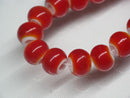 TOKO-BEADS | TOKO-BEADS |AG100-13N ホワイトハートビーズ（連） 8.5mm | TOKO-BEADS |AG100-13N White Heart bead (strand) 8.5mm Asian bead & African bead  Handmade,Lampeork,bead,asia,india,ethnic,parts,accessory,beads とんぼ玉,ビーズ,トンボ玉,アジア,インド,エスニック,手作り,パーツ,アクセサリー