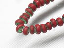 TOKO-BEADS | TOKO-BEADS |AG100-81N グリーンハートビーズ（連） 4.5~5mm | TOKO-BEADS |AG100-81N Green heart bead (strand) 4.5~5mm Asian bead & African bead  Handmade,Lampeork,bead,asia,india,ethnic,parts,accessory,beads とんぼ玉,ビーズ,トンボ玉,アジア,インド,エスニック,手作り,パーツ,アクセサリー