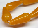 TOKO-BEADS | TOKO-BEADS |AG101-08N 大粒しずく型ビーズ（連） 13~14mm | TOKO-BEADS |AG101-08N Large teardrop glass bead (Strand) 13~14mm Asian bead & African bead  Handmade,Lampeork,bead,asia,india,ethnic,parts,accessory,beads とんぼ玉,ビーズ,トンボ玉,アジア,インド,エスニック,手作り,パーツ,アクセサリー