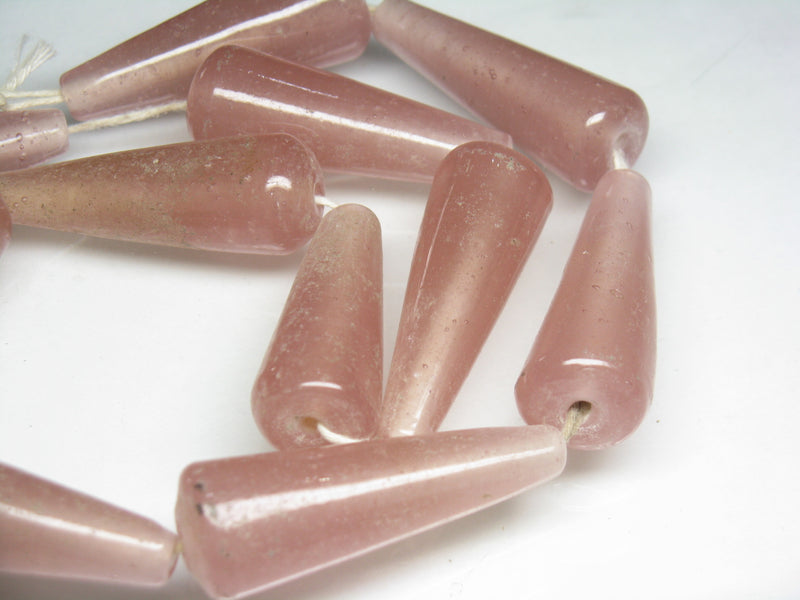 TOKO-BEADS AG101-01N Glass bead (Strand) 16mm AG101-01N 大粒しずく型ビーズ（連） 16mm Asian bead & African bead  Handmade,Lampeork,bead,asia,india,ethnic,parts,accessory,beads とんぼ玉,ビーズ,トンボ玉,アジア,インド,エスニック,手作り,パーツ,アクセサリー