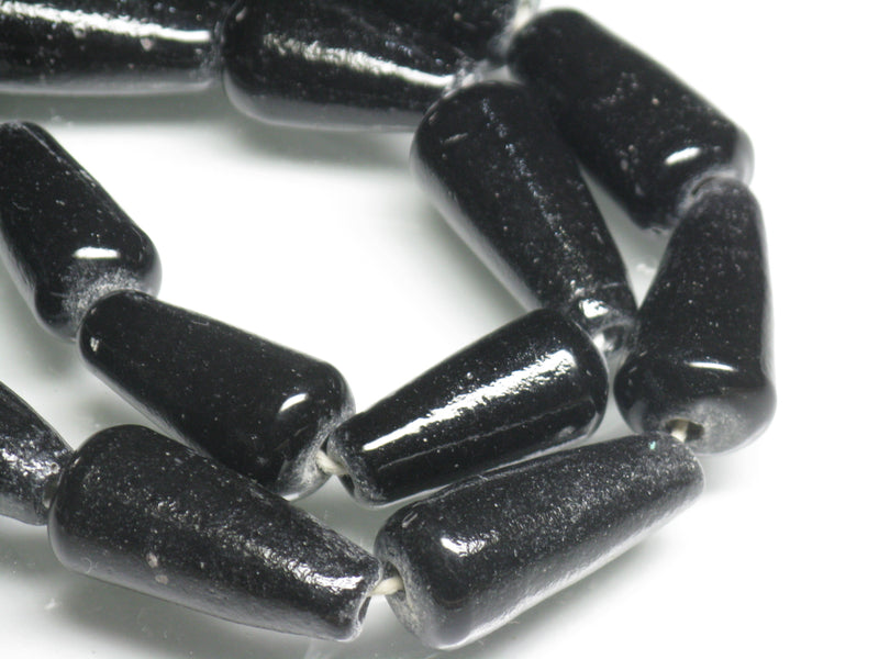TOKO-BEADS AG101-07N Glass bead (Strand) 12~14mm AG101-07N 大粒しずく型ビーズ（連） 12~14mm Asian bead & African bead  Handmade,Lampeork,bead,asia,india,ethnic,parts,accessory,beads とんぼ玉,ビーズ,トンボ玉,アジア,インド,エスニック,手作り,パーツ,アクセサリー