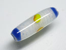 TOKO-BEADS AG103-28 Drum-shaped glass bead 8mm AG103-28 太鼓型とんぼ玉 8mm Asian bead & African bead  Handmade,Lampeork,bead,asia,india,ethnic,parts,accessory,beads とんぼ玉,ビーズ,トンボ玉,アジア,インド,エスニック,手作り,パーツ,アクセサリー