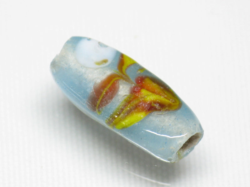 TOKO-BEADS AG103-51 Glass bead 8mm AG103-51 フラワービーズ 8mm Asian bead & African bead  Handmade,Lampeork,bead,asia,india,ethnic,parts,accessory,beads とんぼ玉,ビーズ,トンボ玉,アジア,インド,エスニック,手作り,パーツ,アクセサリー