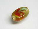 TOKO-BEADS AG103-65 Glass bead 10.5mm AG103-65 フラワービーズ 10.5mm Asian bead & African bead  Handmade,Lampeork,bead,asia,india,ethnic,parts,accessory,beads とんぼ玉,ビーズ,トンボ玉,アジア,インド,エスニック,手作り,パーツ,アクセサリー