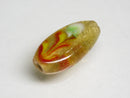 TOKO-BEADS AG103-66 Glass bead 10mm AG103-66 フラワービーズ 10mm Asian bead & African bead  Handmade,Lampeork,bead,asia,india,ethnic,parts,accessory,beads とんぼ玉,ビーズ,トンボ玉,アジア,インド,エスニック,手作り,パーツ,アクセサリー