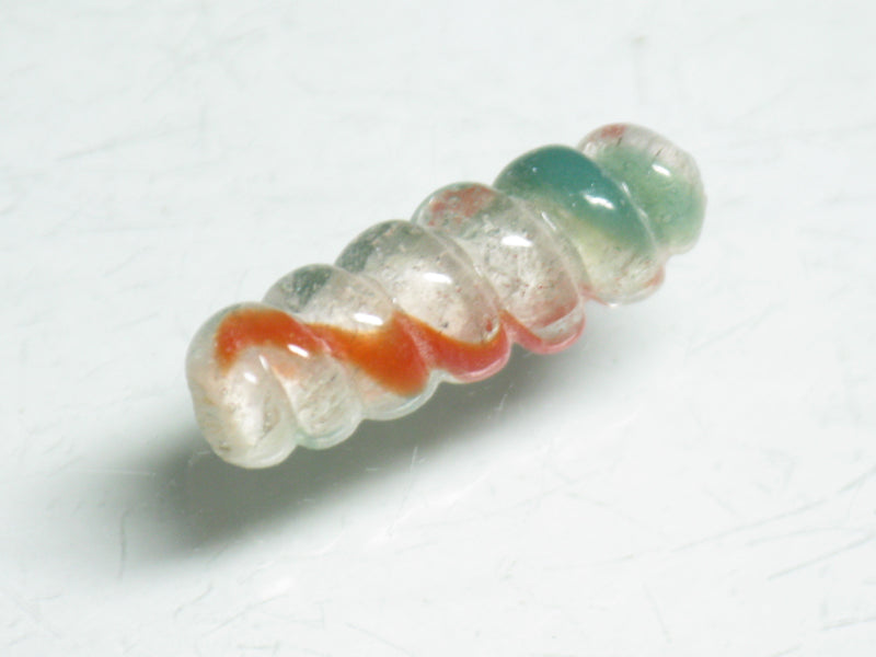 TOKO-BEADS AG103-66 Glass bead 6~7mm AG103-66 トゥイストビーズ 6~7mm Asian bead & African bead  Handmade,Lampeork,bead,asia,india,ethnic,parts,accessory,beads とんぼ玉,ビーズ,トンボ玉,アジア,インド,エスニック,手作り,パーツ,アクセサリー