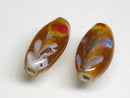 TOKO-BEADS AG103-67 Glass bead 8~9mm AG103-67 フラワービーズ 8~9mm Asian bead & African bead  Handmade,Lampeork,bead,asia,india,ethnic,parts,accessory,beads とんぼ玉,ビーズ,トンボ玉,アジア,インド,エスニック,手作り,パーツ,アクセサリー