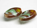 TOKO-BEADS AG103-68 Glass bead 9.5~10mm AG103-68 フラワービーズ 9.5~10mm Asian bead & African bead  Handmade,Lampeork,bead,asia,india,ethnic,parts,accessory,beads とんぼ玉,ビーズ,トンボ玉,アジア,インド,エスニック,手作り,パーツ,アクセサリー