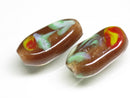 TOKO-BEADS AG103-69 Glass bead 8~9mm AG103-69 フラワービーズ 8~9mm Asian bead & African bead  Handmade,Lampeork,bead,asia,india,ethnic,parts,accessory,beads とんぼ玉,ビーズ,トンボ玉,アジア,インド,エスニック,手作り,パーツ,アクセサリー