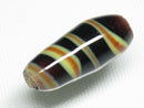 TOKO-BEADS AG103-90 Glass bead 8mm AG103-90 ストライプ柄とんぼ玉 8mm Asian bead & African bead  Handmade,Lampeork,bead,asia,india,ethnic,parts,accessory,beads とんぼ玉,ビーズ,トンボ玉,アジア,インド,エスニック,手作り,パーツ,アクセサリー