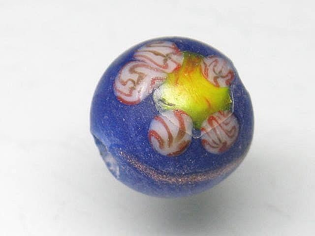 TOKO-BEADS AG104-07 Jawa Premium Glass bead 9.5mm AG104-07 ジャワ・プレミアムビーズ 9.5mm Asian bead & African bead  Handmade,Lampeork,bead,asia,india,ethnic,parts,accessory,beads とんぼ玉,ビーズ,トンボ玉,アジア,インド,エスニック,手作り,パーツ,アクセサリー