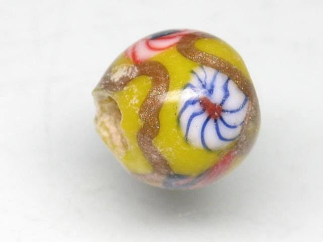 TOKO-BEADS AG104-08 Jawa Premium Glass bead 9mm AG104-08 ジャワ・プレミアムビーズ 9mm Asian bead & African bead  Handmade,Lampeork,bead,asia,india,ethnic,parts,accessory,beads とんぼ玉,ビーズ,トンボ玉,アジア,インド,エスニック,手作り,パーツ,アクセサリー