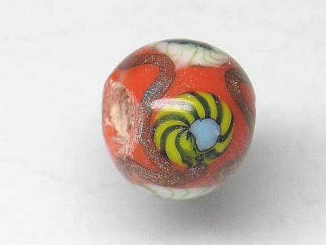 TOKO-BEADS AG104-09 Jawa Premium Glass bead 9mm AG104-09 ジャワ・プレミアムビーズ 9mm Asian bead & African bead  Handmade,Lampeork,bead,asia,india,ethnic,parts,accessory,beads とんぼ玉,ビーズ,トンボ玉,アジア,インド,エスニック,手作り,パーツ,アクセサリー