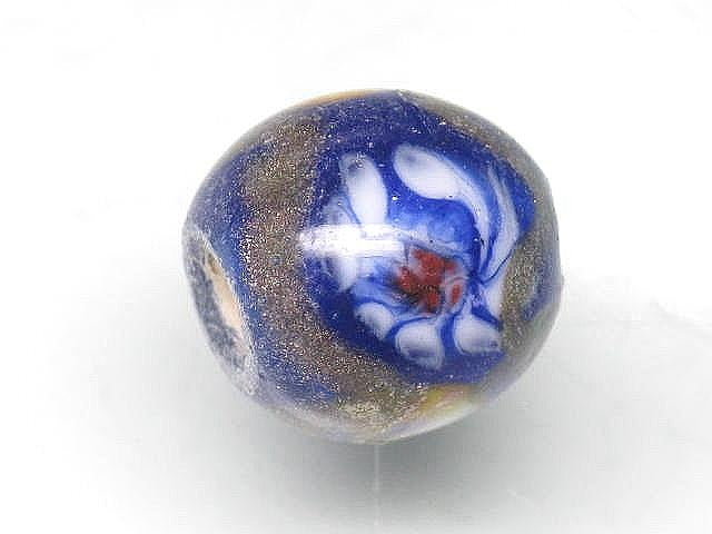 TOKO-BEADS AG104-13 Jawa Premium Glass bead 9mm AG104-13 ジャワ・プレミアムビーズ 9mm Asian bead & African bead  Handmade,Lampeork,bead,asia,india,ethnic,parts,accessory,beads とんぼ玉,ビーズ,トンボ玉,アジア,インド,エスニック,手作り,パーツ,アクセサリー