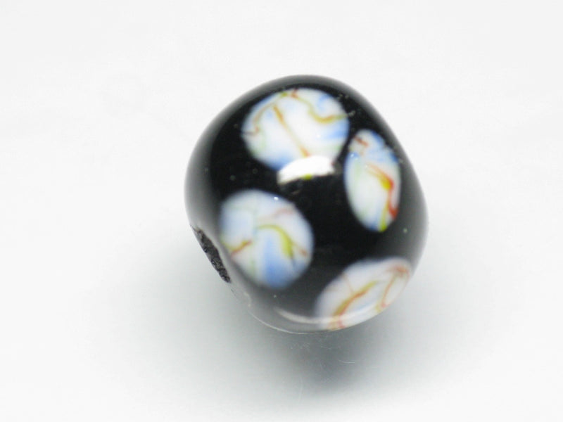 TOKO-BEADS AG104-58 Glass bead 12mm AG104-58 とんぼ玉 12mm Asian bead & African bead  Handmade,Lampeork,bead,asia,india,ethnic,parts,accessory,beads とんぼ玉,ビーズ,トンボ玉,アジア,インド,エスニック,手作り,パーツ,アクセサリー