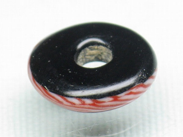 TOKO-BEADS AG104-63 Glass bead 12mm AG104-63 リング型とんぼ玉 12mm Asian bead & African bead  Handmade,Lampeork,bead,asia,india,ethnic,parts,accessory,beads とんぼ玉,ビーズ,トンボ玉,アジア,インド,エスニック,手作り,パーツ,アクセサリー