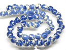 TOKO-BEADS AG106-08N Glass bead (strand) 7.5~8mm AG106-08N とんぼ玉（連/在庫限り） 7.5~8mm Asian bead & African bead  Handmade,Lampeork,bead,asia,india,ethnic,parts,accessory,beads とんぼ玉,ビーズ,トンボ玉,アジア,インド,エスニック,手作り,パーツ,アクセサリー