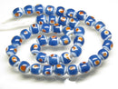 TOKO-BEADS AG106-11N Glass bead (strand) 9~10mm AG106-11N とんぼ玉（連/在庫限り） 9~10mm Asian bead & African bead  Handmade,Lampeork,bead,asia,india,ethnic,parts,accessory,beads とんぼ玉,ビーズ,トンボ玉,アジア,インド,エスニック,手作り,パーツ,アクセサリー