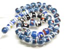 TOKO-BEADS AG106-24N Glass bead (strand) 8.5~10mm AG106-24N とんぼ玉（連/在庫限り） 8.5~10mm Asian bead & African bead  Handmade,Lampeork,bead,asia,india,ethnic,parts,accessory,beads とんぼ玉,ビーズ,トンボ玉,アジア,インド,エスニック,手作り,パーツ,アクセサリー