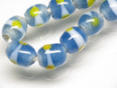 TOKO-BEADS AG106-31N Glass bead (strand) 7.5~8mm AG106-31N とんぼ玉（連/在庫限り） 7.5~8mm Asian bead & African bead  Handmade,Lampeork,bead,asia,india,ethnic,parts,accessory,beads とんぼ玉,ビーズ,トンボ玉,アジア,インド,エスニック,手作り,パーツ,アクセサリー