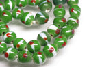 TOKO-BEADS AG106-34N Glass bead (strand) 8.5~10mm AG106-34N とんぼ玉（連/在庫限り） 8.5~10mm Asian bead & African bead  Handmade,Lampeork,bead,asia,india,ethnic,parts,accessory,beads とんぼ玉,ビーズ,トンボ玉,アジア,インド,エスニック,手作り,パーツ,アクセサリー