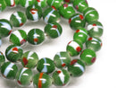 TOKO-BEADS AG106-35N Glass bead (strand) 8~10mm AG106-35N とんぼ玉（連/在庫限り） 8~10mm Asian bead & African bead  Handmade,Lampeork,bead,asia,india,ethnic,parts,accessory,beads とんぼ玉,ビーズ,トンボ玉,アジア,インド,エスニック,手作り,パーツ,アクセサリー