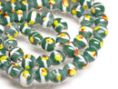 TOKO-BEADS AG106-36N Glass bead (strand) 8~8.5mm AG106-36N とんぼ玉（連/在庫限り） 8~8.5mm Asian bead & African bead  Handmade,Lampeork,bead,asia,india,ethnic,parts,accessory,beads とんぼ玉,ビーズ,トンボ玉,アジア,インド,エスニック,手作り,パーツ,アクセサリー