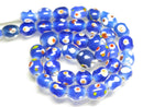TOKO-BEADS AG107-14N Glass bead (strand) 8~11mm AG107-14N とんぼ玉（連/在庫限り） 8~11mm Asian bead & African bead  Handmade,Lampeork,bead,asia,india,ethnic,parts,accessory,beads とんぼ玉,ビーズ,トンボ玉,アジア,インド,エスニック,手作り,パーツ,アクセサリー