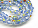 TOKO-BEADS AG107-29N Glass bead (strand) 8~11mm AG107-29N とんぼ玉（連/在庫限り） 8~11mm Asian bead & African bead  Handmade,Lampeork,bead,asia,india,ethnic,parts,accessory,beads とんぼ玉,ビーズ,トンボ玉,アジア,インド,エスニック,手作り,パーツ,アクセサリー
