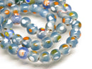 TOKO-BEADS AG107-34N Glass bead (strand) 8~10mm AG107-34N とんぼ玉（連/在庫限り） 8~10mm Asian bead & African bead  Handmade,Lampeork,bead,asia,india,ethnic,parts,accessory,beads とんぼ玉,ビーズ,トンボ玉,アジア,インド,エスニック,手作り,パーツ,アクセサリー
