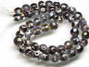 TOKO-BEADS AG107-45N Glass bead (strand) 8~10mm AG107-45N とんぼ玉（連/在庫限り） 8~10mm Asian bead & African bead  Handmade,Lampeork,bead,asia,india,ethnic,parts,accessory,beads とんぼ玉,ビーズ,トンボ玉,アジア,インド,エスニック,手作り,パーツ,アクセサリー