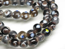 TOKO-BEADS AG107-45N Glass bead (strand) 8~10mm AG107-45N とんぼ玉（連/在庫限り） 8~10mm Asian bead & African bead  Handmade,Lampeork,bead,asia,india,ethnic,parts,accessory,beads とんぼ玉,ビーズ,トンボ玉,アジア,インド,エスニック,手作り,パーツ,アクセサリー