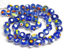 TOKO-BEADS AG107-55N Glass bead (strand) 8~9mm AG107-55N とんぼ玉（連/在庫限り） 8~9mmAG107-55N Glass bead (strand) 8~9mmHandmade,Lampeork,bead,asia,india,ethnic,parts,accessory,beads| TOKO-BEADS |AG107-55N Glass bead (strand) 8~9mm Asian bead & African bead  Handmade,Lampeork,bead,asia,india,ethnic,parts,accessory,beads とんぼ玉,ビーズ,トンボ玉,アジア,インド,エスニック,手作り,パーツ,アクセサリー