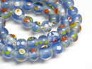 TOKO-BEADS AG107-60N Glass bead (strand) 8~9.5mm AG107-60N とんぼ玉（連/在庫限り） 8~9.5mmAG107-60N Glass bead (strand) 8~9.5mmHandmade,Lampeork,bead,asia,india,ethnic,parts,accessory,beads| TOKO-BEADS |AG107-60N Glass bead (strand) 8~9.5mm Asian bead & African bead  Handmade,Lampeork,bead,asia,india,ethnic,parts,accessory,beads とんぼ玉,ビーズ,トンボ玉,アジア,インド,エスニック,手作り,パーツ,アクセサリー