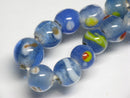TOKO-BEADS AG107-67N Glass bead (strand) 7~8.5mm AG107-67N とんぼ玉（連/在庫限り） 7~8.5mmAG107-67N Glass bead (strand) 7~8.5mmHandmade,Lampeork,bead,asia,india,ethnic,parts,accessory,beads| TOKO-BEADS |AG107-67N Glass bead (strand) 7~8.5mm Asian bead & African bead  Handmade,Lampeork,bead,asia,india,ethnic,parts,accessory,beads とんぼ玉,ビーズ,トンボ玉,アジア,インド,エスニック,手作り,パーツ,アクセサリー