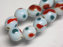 TOKO-BEADS AG107-68N Glass bead (strand) 7~10mm AG107-68N とんぼ玉（連/在庫限り） 7~10mmAG107-68N Glass bead (strand) 7~10mmHandmade,Lampeork,bead,asia,india,ethnic,parts,accessory,beads| TOKO-BEADS |AG107-68N Glass bead (strand) 7~10mm Asian bead & African bead  Handmade,Lampeork,bead,asia,india,ethnic,parts,accessory,beads とんぼ玉,ビーズ,トンボ玉,アジア,インド,エスニック,手作り,パーツ,アクセサリー