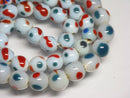 TOKO-BEADS AG107-68N Glass bead (strand) 7~10mm AG107-68N とんぼ玉（連/在庫限り） 7~10mmAG107-68N Glass bead (strand) 7~10mmHandmade,Lampeork,bead,asia,india,ethnic,parts,accessory,beads| TOKO-BEADS |AG107-68N Glass bead (strand) 7~10mm Asian bead & African bead  Handmade,Lampeork,bead,asia,india,ethnic,parts,accessory,beads とんぼ玉,ビーズ,トンボ玉,アジア,インド,エスニック,手作り,パーツ,アクセサリー