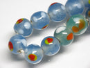 TOKO-BEADS AG107-69N Glass bead (strand) 8~9mm AG107-69N とんぼ玉（連/在庫限り） 8~9mmAG107-69N Glass bead (strand) 8~9mmHandmade,Lampeork,bead,asia,india,ethnic,parts,accessory,beads| TOKO-BEADS |AG107-69N Glass bead (strand) 8~9mm Asian bead & African bead  Handmade,Lampeork,bead,asia,india,ethnic,parts,accessory,beads とんぼ玉,ビーズ,トンボ玉,アジア,インド,エスニック,手作り,パーツ,アクセサリー