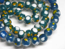 TOKO-BEADS AG107-71N Glass bead (strand) 8~9mm AG107-71N とんぼ玉（連/在庫限り） 8~9mmAG107-71N Glass bead (strand) 8~9mmHandmade,Lampeork,bead,asia,india,ethnic,parts,accessory,beads| TOKO-BEADS |AG107-71N Glass bead (strand) 8~9mm Asian bead & African bead  Handmade,Lampeork,bead,asia,india,ethnic,parts,accessory,beads とんぼ玉,ビーズ,トンボ玉,アジア,インド,エスニック,手作り,パーツ,アクセサリー