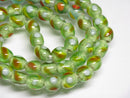TOKO-BEADS AG107-73N Glass bead (strand) 6.5~7.5mm AG107-73N とんぼ玉（連/在庫限り） 6.5~7.5mmAG107-73N Glass bead (strand) 6.5~7.5mmHandmade,Lampeork,bead,asia,india,ethnic,parts,accessory,beads| TOKO-BEADS |AG107-73N Glass bead (strand) 6.5~7.5mm Asian bead & African bead  Handmade,Lampeork,bead,asia,india,ethnic,parts,accessory,beads とんぼ玉,ビーズ,トンボ玉,アジア,インド,エスニック,手作り,パーツ,アクセサリー